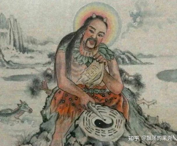 伏羲氏-古籍中记载的最早的王，是中国医药鼻祖之一