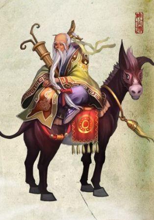 张果老-八仙中年龄最大的神仙