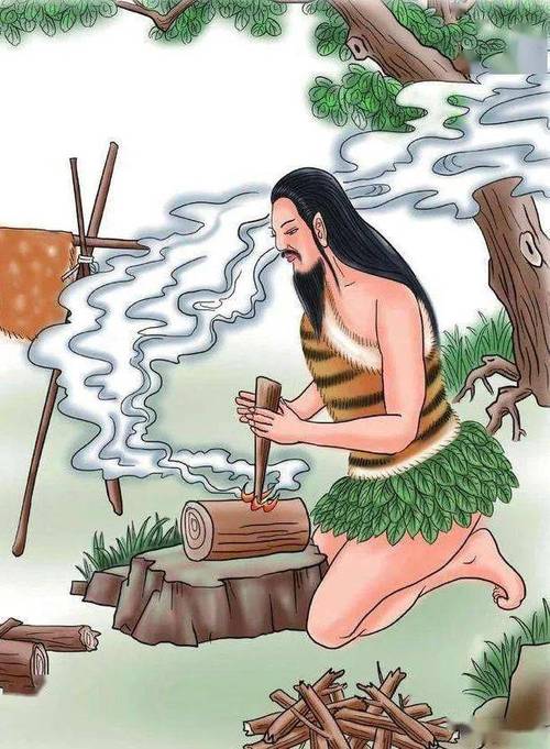 上古神话：关于原始人钻木取火的传说